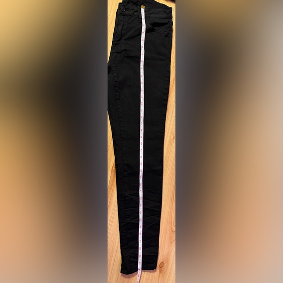 Rancan Straight Leg Skinny Jeans - Black - Sz 29 - Picture 7 of 9
